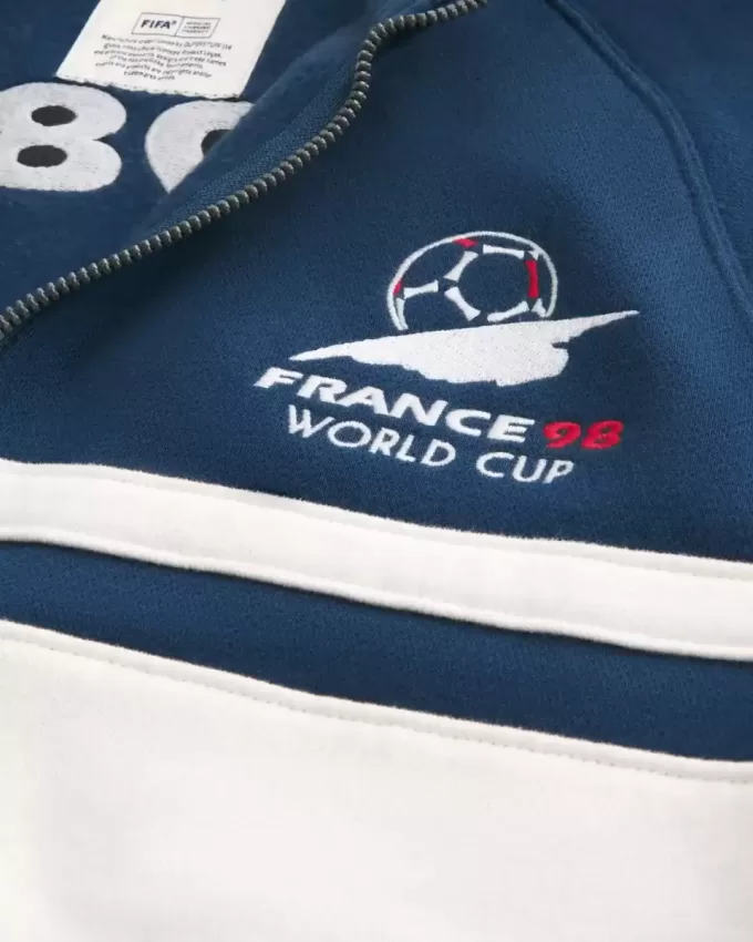 1998 FIFA World Cup France Graphic Fleece Track Jacket 1998 FIFA World Cup France Graphic Fleece Track Jacket