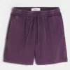 Above-the-Knee Baggy Fleece Shorts