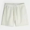 Above-the-Knee Calif Graphic Baggy Fleece Shorts