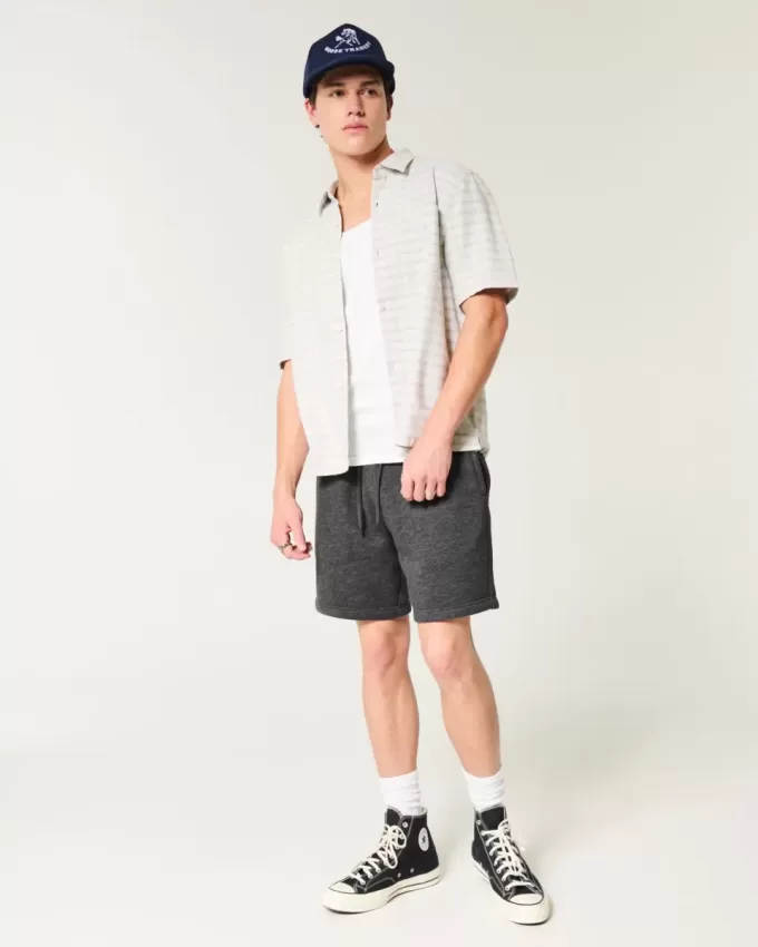 Above-the-Knee Fleece Icon Shorts