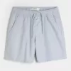 Above-the-Knee Linen-Blend Shorts Above-the-Knee Linen-Blend Shorts