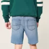 Above-the-Knee Loose Denim Shorts Above-the-Knee Loose Denim Shorts
