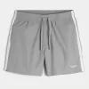 Above-the-Knee Nylon Track Shorts