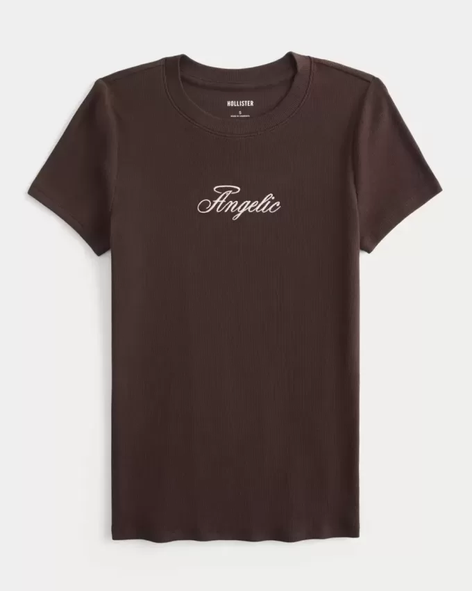 Angelic Graphic Baby Tee