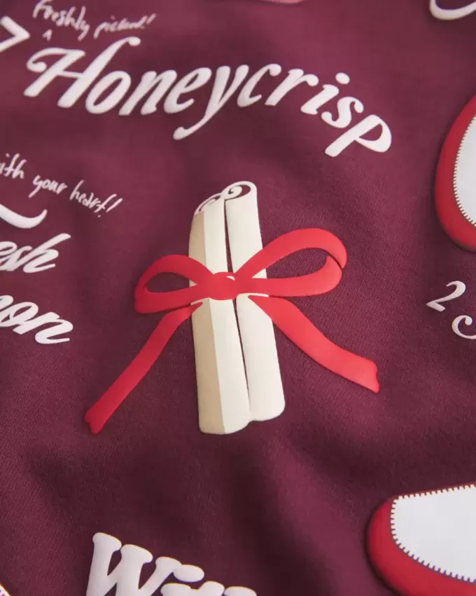 Apple Graphic Hoodie