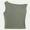 Asymmetrical Off-the-Shoulder Top