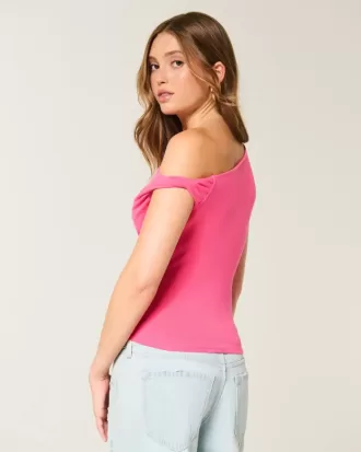 Asymmetrical Off-the-Shoulder Top