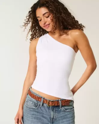 Asymmetrical One-Shoulder Top