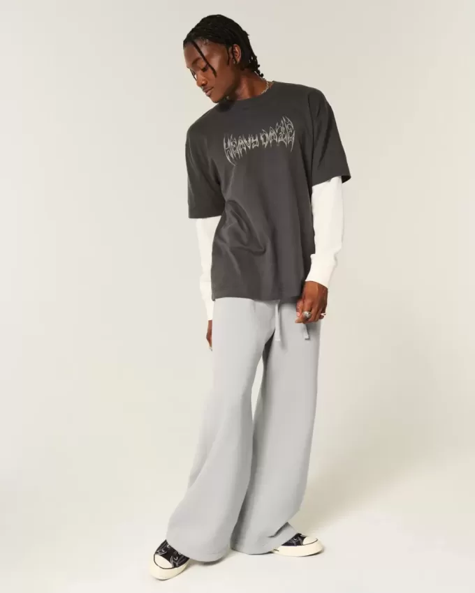 Baggy Bootcut Sweatpants