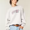 Baggy Cinch Bahamas Graphic Crew Sweatshirt