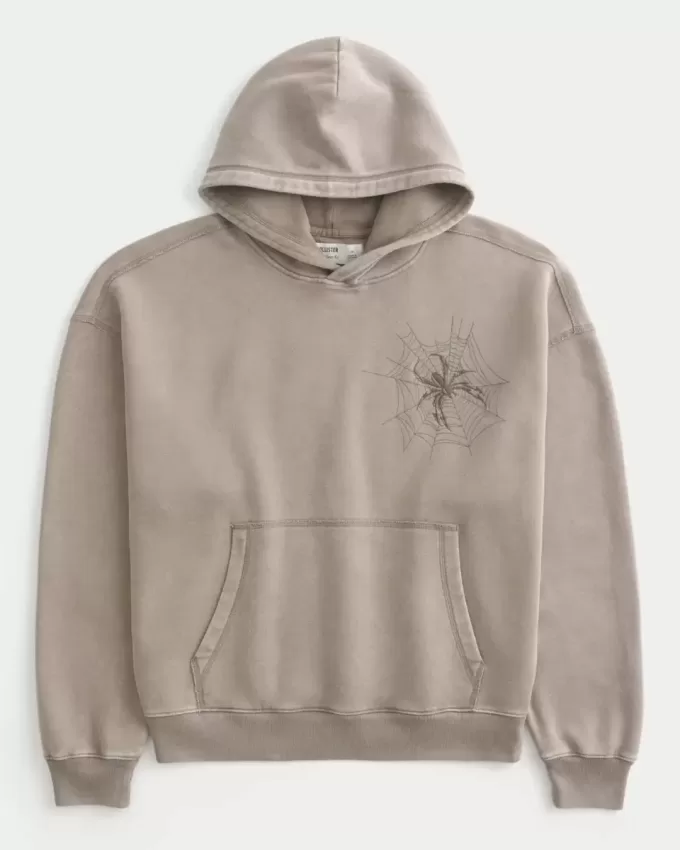 Baggy Cinch Spider Graphic Hoodie Baggy Cinch Spider Graphic Hoodie