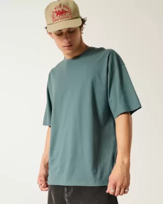 Baggy Cotton Crew T-Shirt