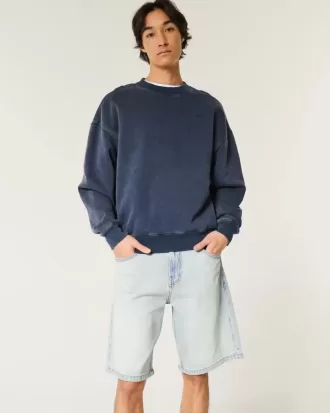 Baggy Denim Shorts
