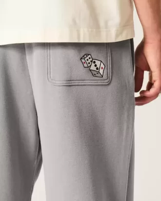 Baggy Dice Graphic Sweatpants