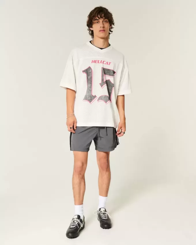 Baggy Dodge Hellcat Graphic Jersey Baggy Dodge Hellcat Graphic Jersey