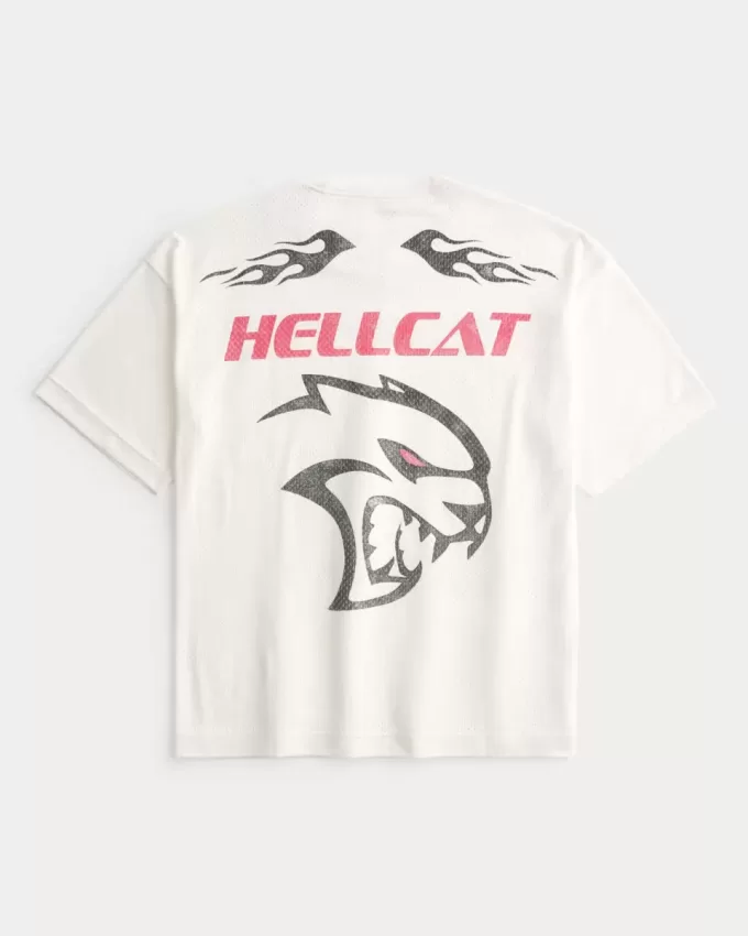 Baggy Dodge Hellcat Graphic Jersey Baggy Dodge Hellcat Graphic Jersey