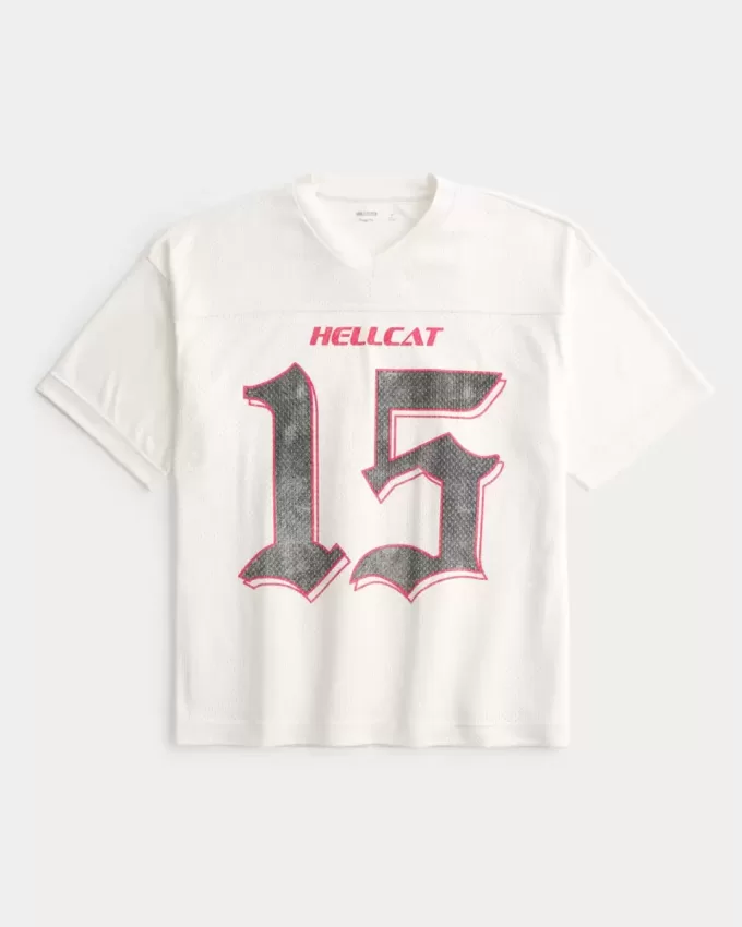 Baggy Dodge Hellcat Graphic Jersey Baggy Dodge Hellcat Graphic Jersey