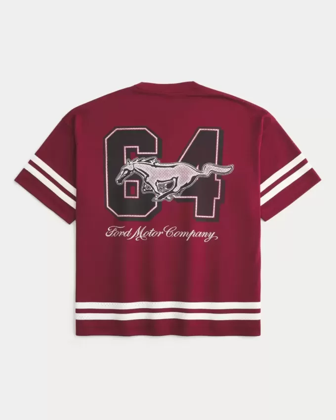 Baggy Ford Mustang Graphic Jersey