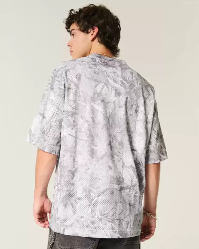 Baggy Graphic Camo Jersey Baggy Graphic Camo Jersey