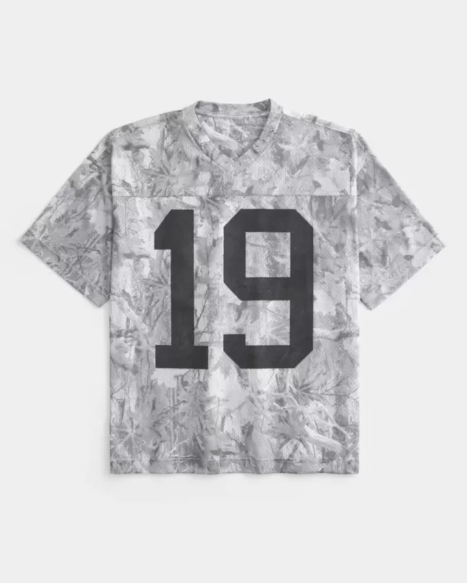 Baggy Graphic Camo Jersey Baggy Graphic Camo Jersey