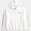 Baggy No Fear Graphic Hoodie