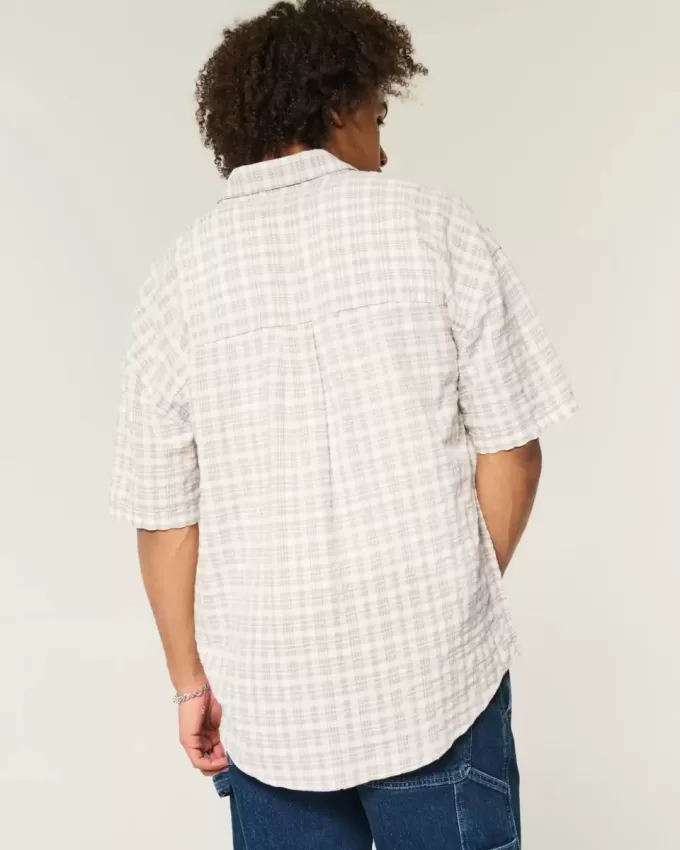 Baggy Short-Sleeve Shirt
