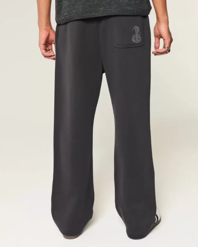 Baggy Snake Graphic Sweatpants Baggy Snake Graphic Sweatpants