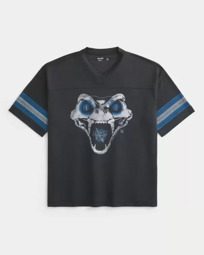 Baggy Stone Cold Steve Austin Graphic Jersey