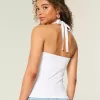 Beaded Graphic Halter Top Beaded Graphic Halter Top