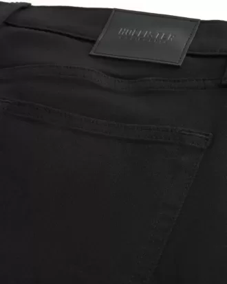 Black No Fade Athletic Skinny Jeans