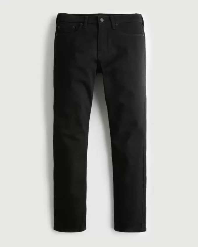 Black No Fade Slim Straight Jeans Black No Fade Slim Straight Jeans