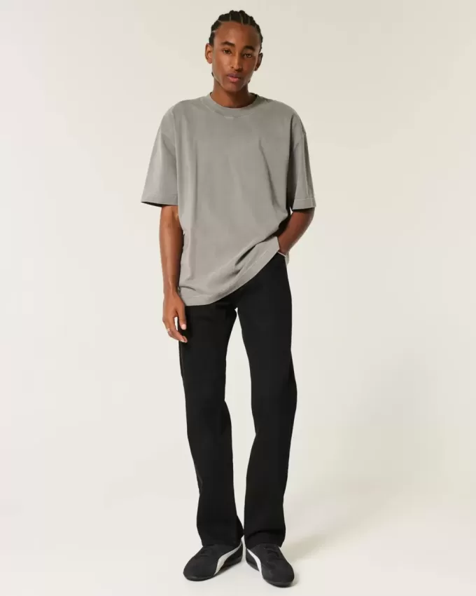 Black No Fade Straight Jeans Black No Fade Straight Jeans