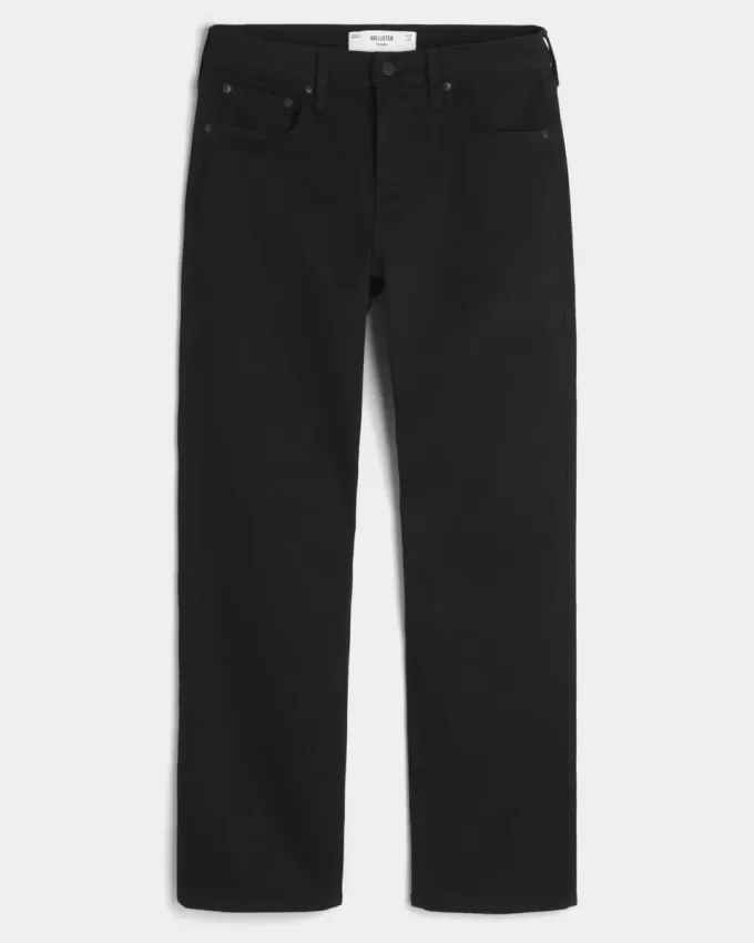 Black No Fade Straight Jeans Black No Fade Straight Jeans