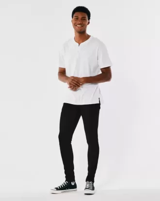 Black No Fade Super Skinny Jeans