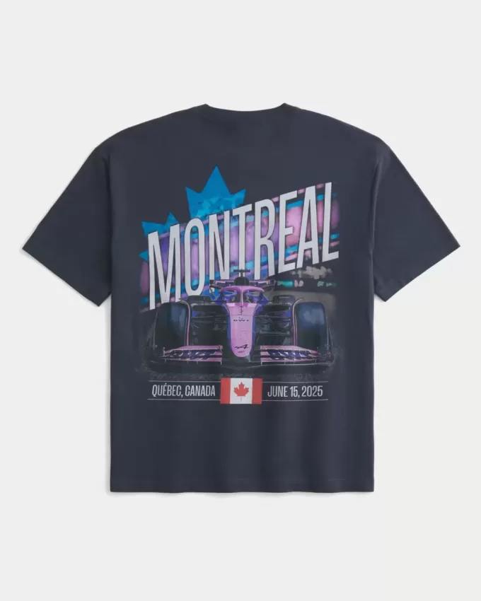 Boxy BWT Alpine Formula One Team Graphic Tee