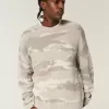 Boxy Camo Crew Sweater Boxy Camo Crew Sweater