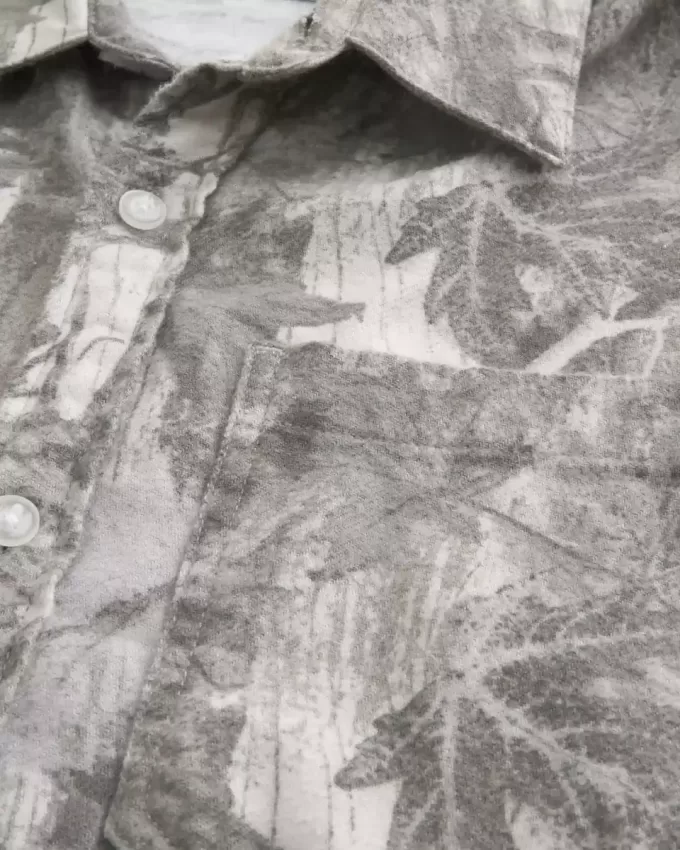 Boxy Camo Flannel Shirt Boxy Camo Flannel Shirt