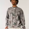 Boxy Camo Logo Crew Sweatshirt Boxy Camo Logo Crew Sweatshirt