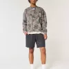 Boxy Camo Logo Crew Sweatshirt Boxy Camo Logo Crew Sweatshirt