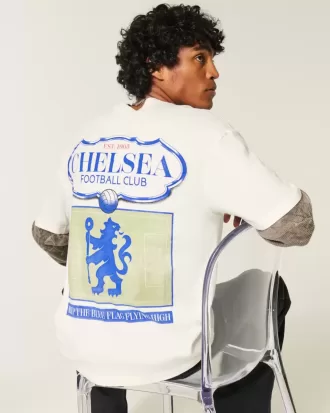 Boxy Chelsea FC Graphic Tee