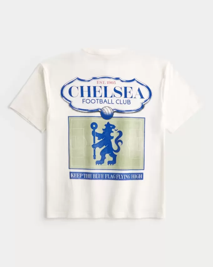 Boxy Chelsea FC Graphic Tee Boxy Chelsea FC Graphic Tee