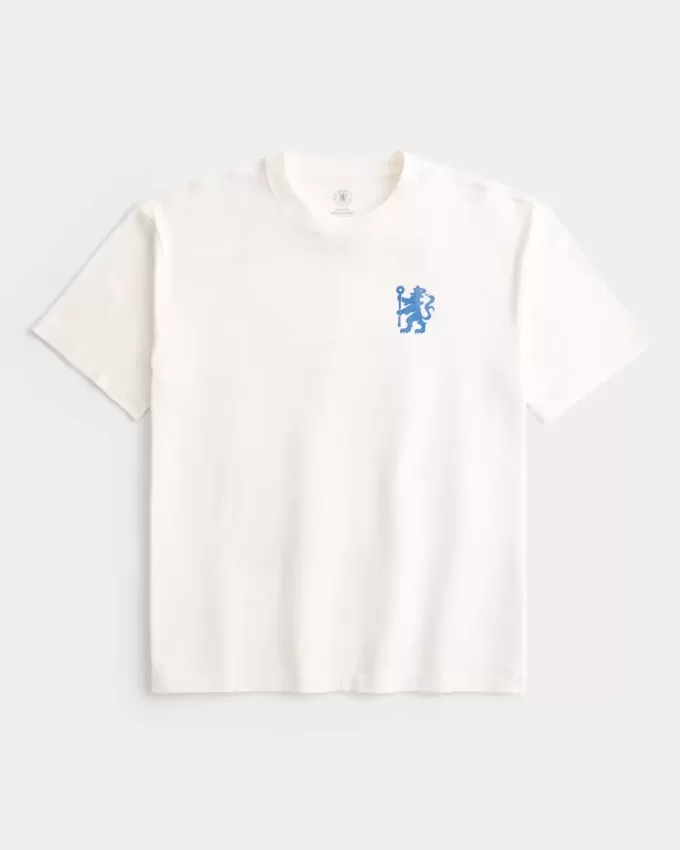 Boxy Chelsea FC Graphic Tee Boxy Chelsea FC Graphic Tee