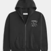 Boxy Class of 26 Graphic Zip-Up Hoodie Boxy Class of 26 Graphic Zip-Up Hoodie