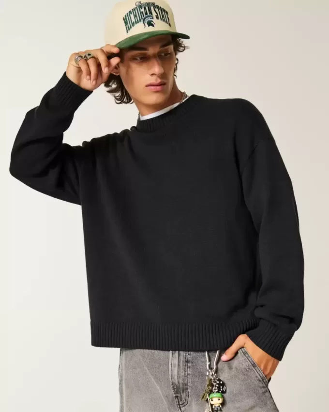 Boxy Crew Sweater Boxy Crew Sweater