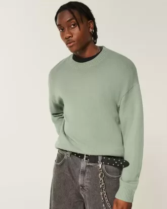 Boxy Crew Sweater