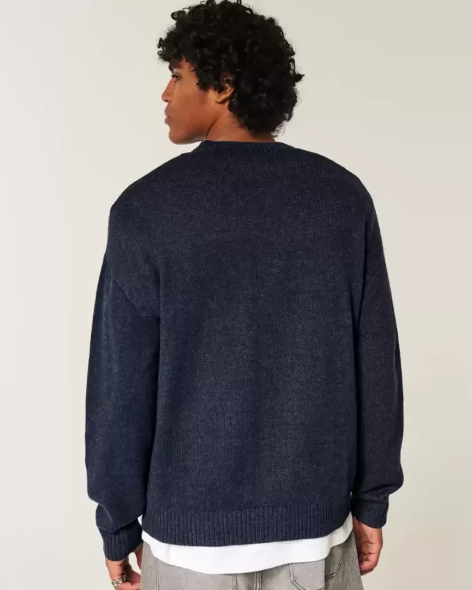 Boxy Crew Sweater
