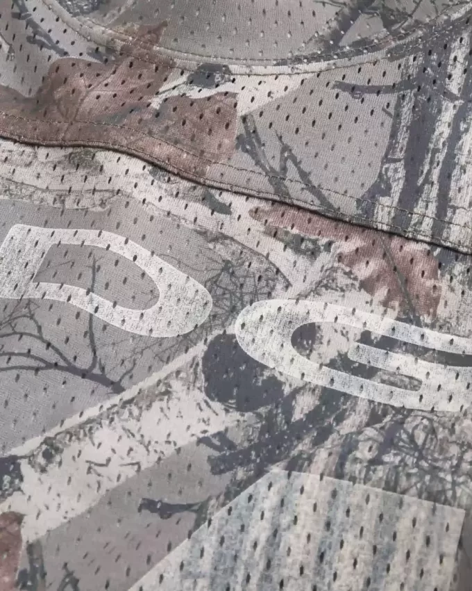 Boxy Crop Camo Dodge Graphic Jersey Boxy Crop Camo Dodge Graphic Jersey