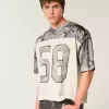 Boxy Crop Camo Jersey Boxy Crop Camo Jersey