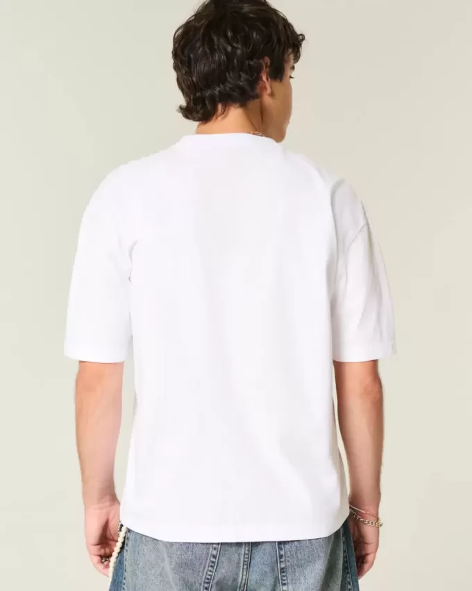 Boxy Crop Heavyweight Crew T-Shirt Boxy Crop Heavyweight Crew T-Shirt