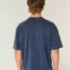 Boxy Crop Heavyweight Washed Crew T-Shirt Boxy Crop Heavyweight Washed Crew T-Shirt